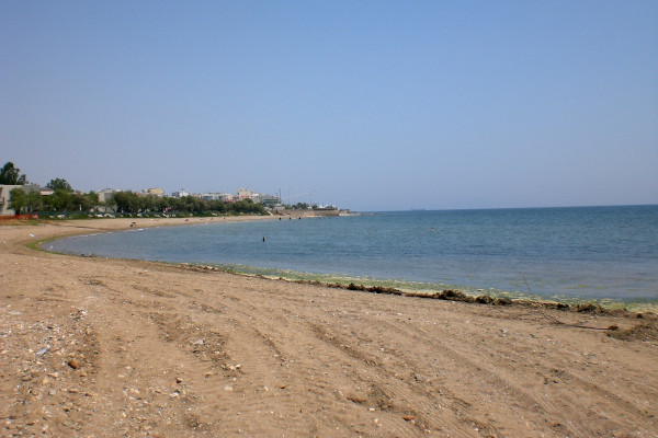 Φωτογραφία από την παραλία του ΕΟΤ στην πόλη της Αλεξανδρούπολης.