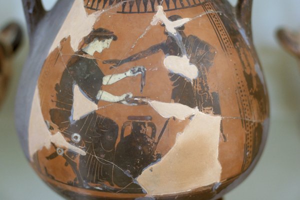 Μελανόμορφο αγγείο, μια συνηθισμένη τεχνική ζωγραφικής σε αγγεία μεταξύ του 7ου και 2ου αιώνα π.Χ.